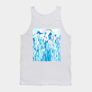 Cotton Candy Abstract Art Tank Top